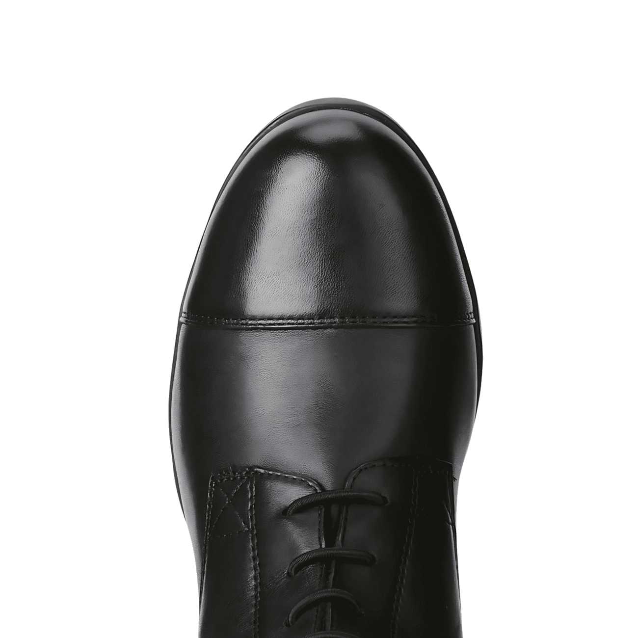 5-Star Dectile Black Leather Riding Boots