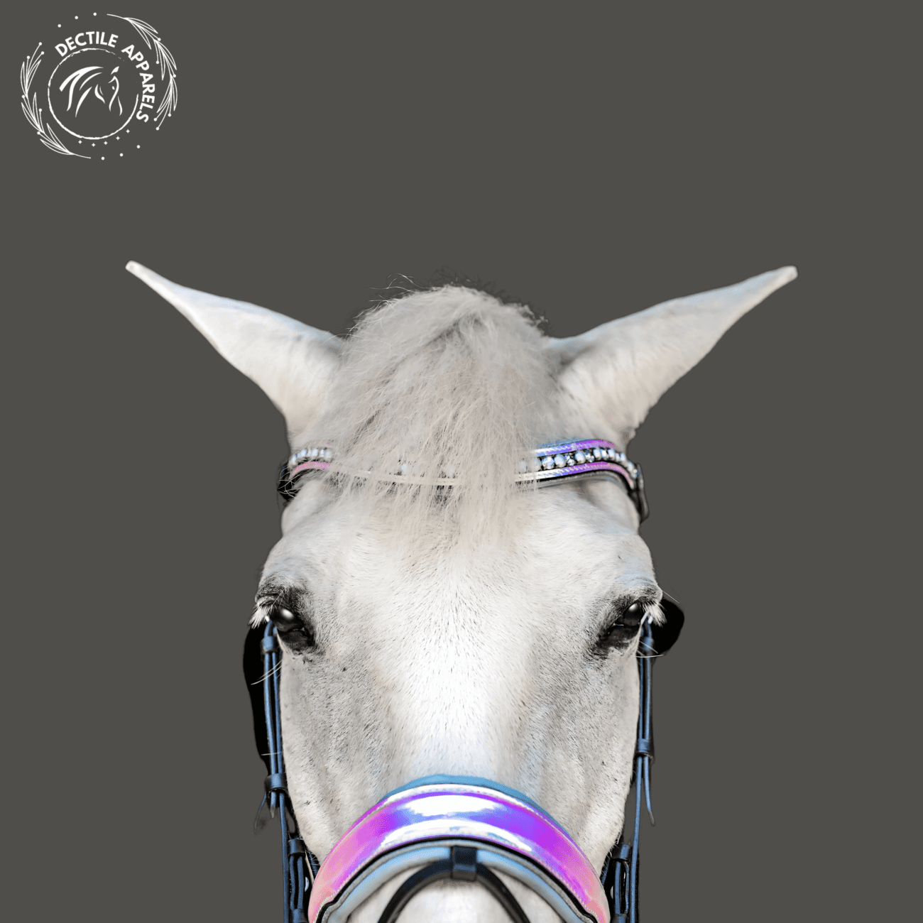 Elsa Neon Patent Snaffle Bridle
