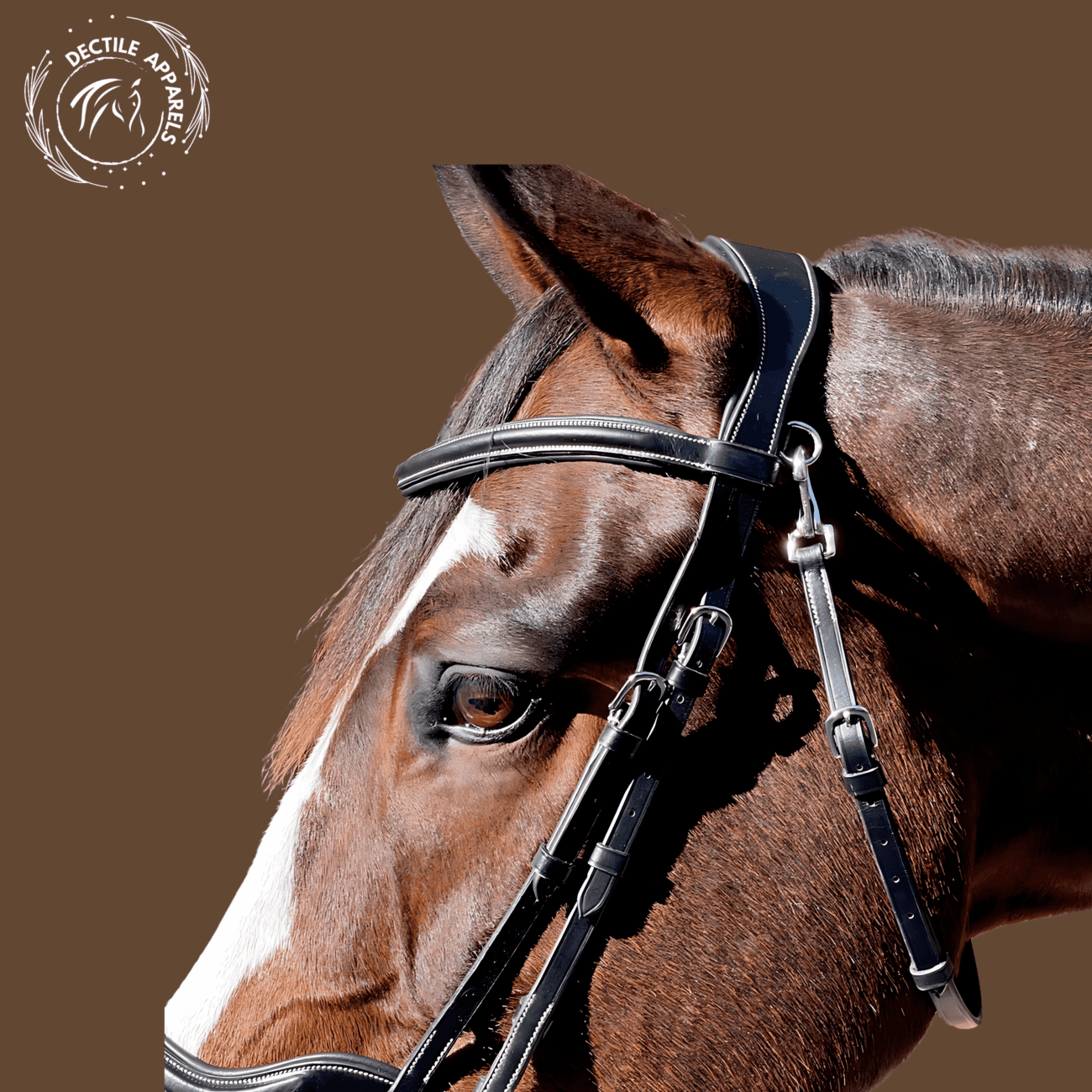 Black Leather Western Snaffle Bridle