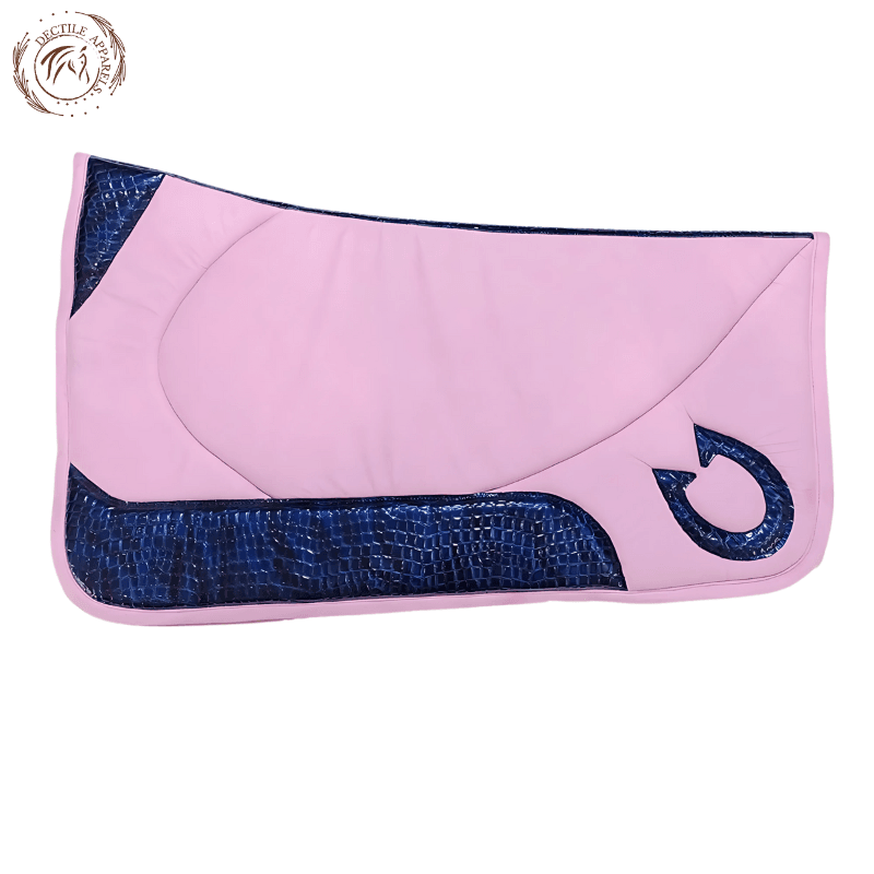Pink Glitter Western Saddle Pad