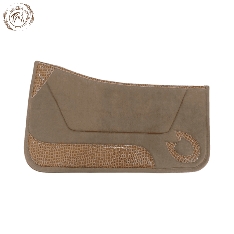 Brown Western Saddle Pad for Riding