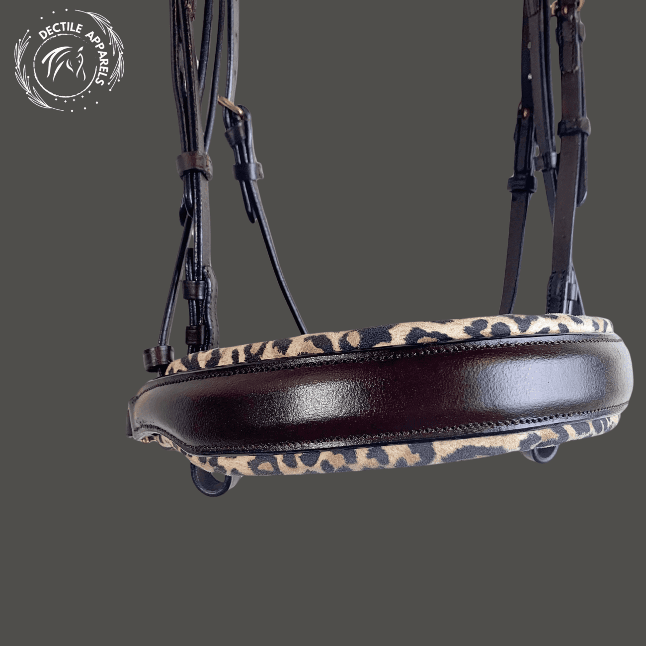 Savannah Luxe Leopard Padded Snaffle Bridle