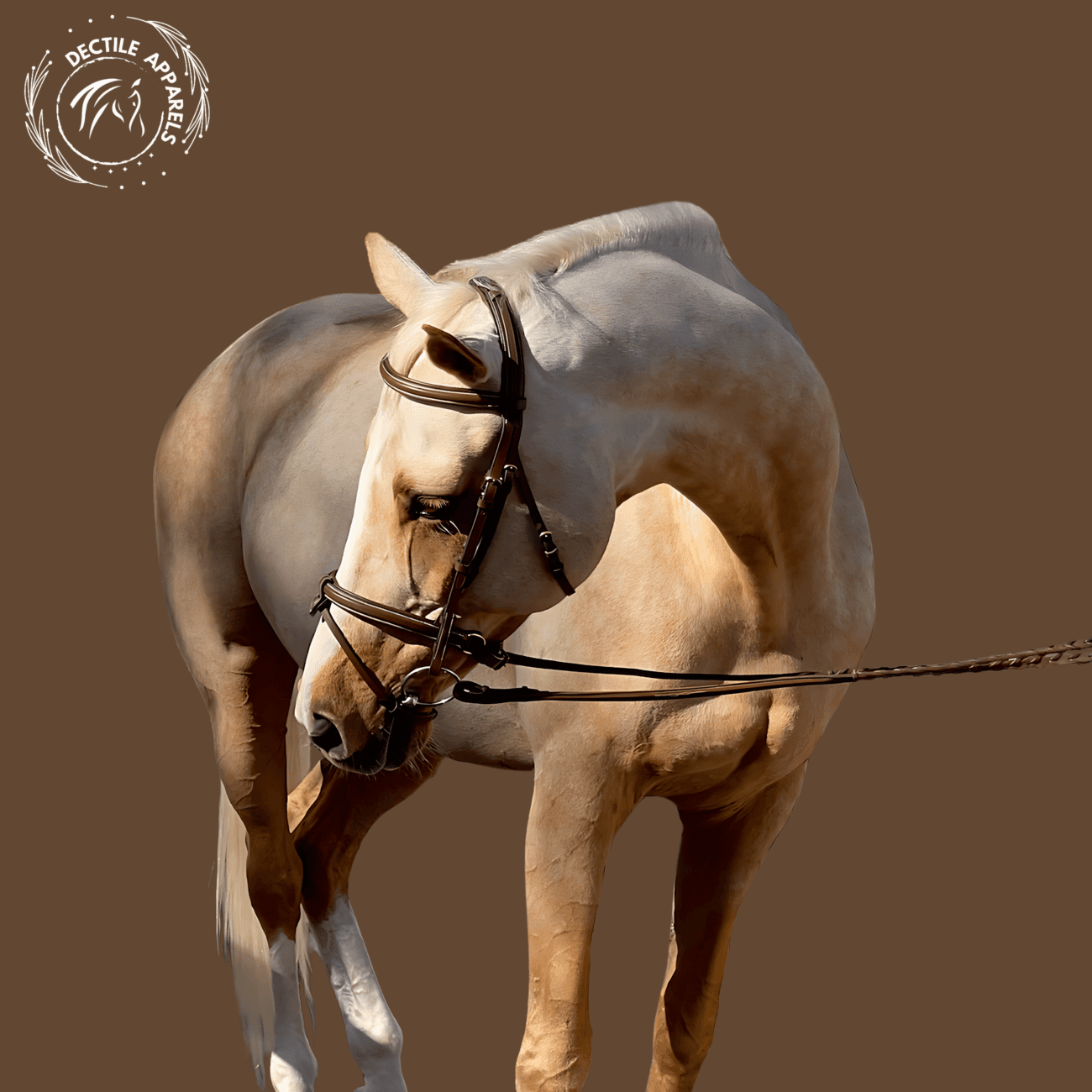 Regal Majesty Brown Leather Bridle