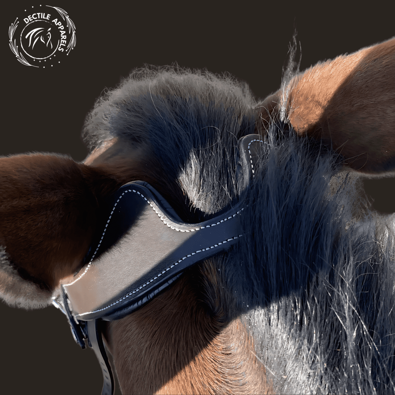 Black Leather Jumper Horse Bridle