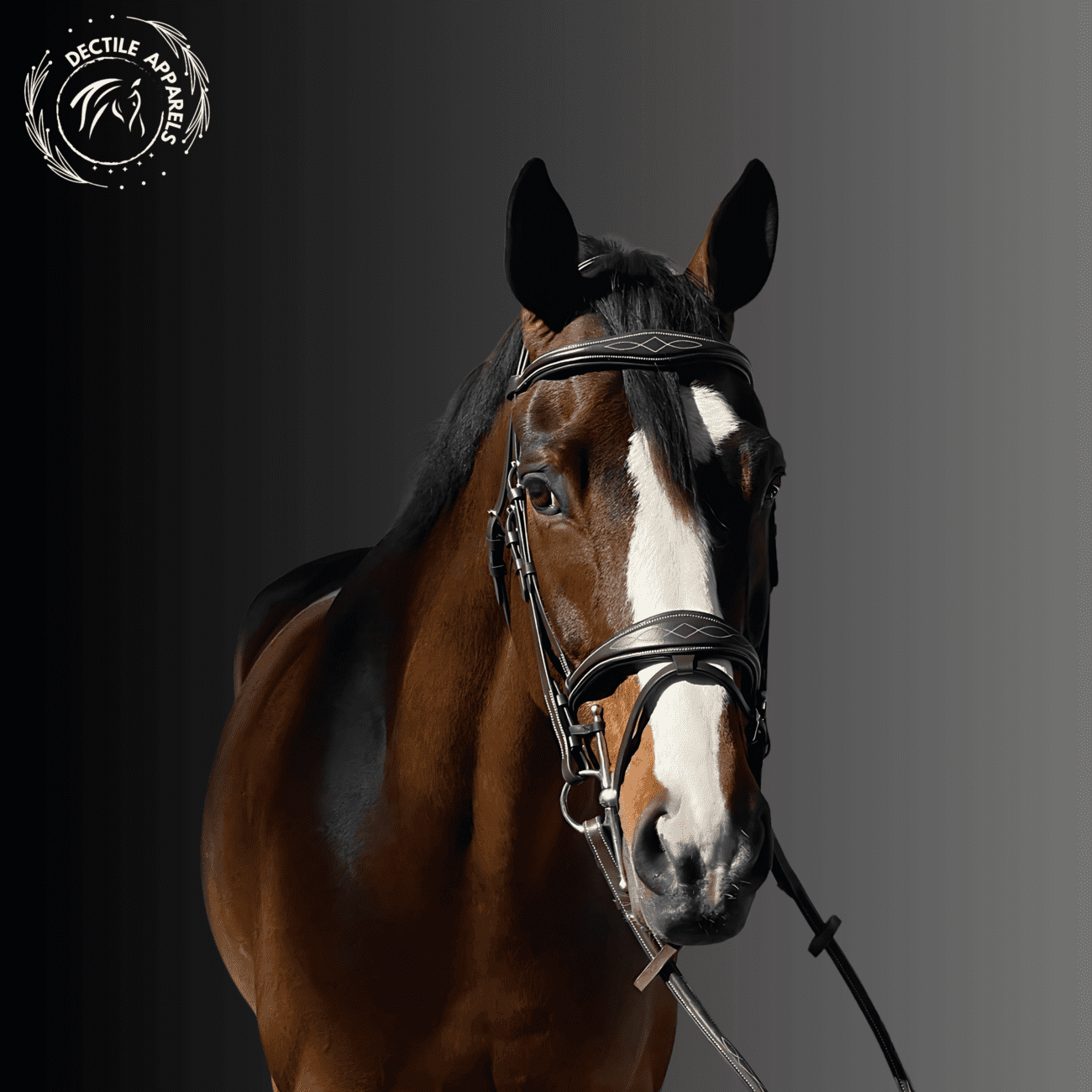 Prestige Black Leather Horse Bridle