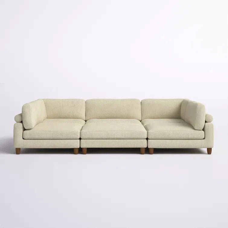 Espinosa 6 - Piece Corduroy Sectional