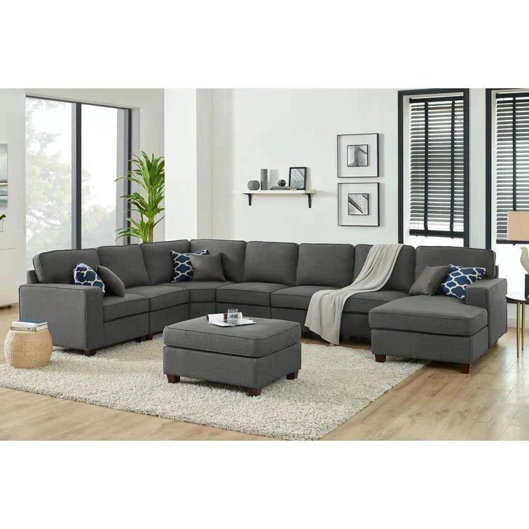 Blakeley 8 - Piece Upholstered Sectional