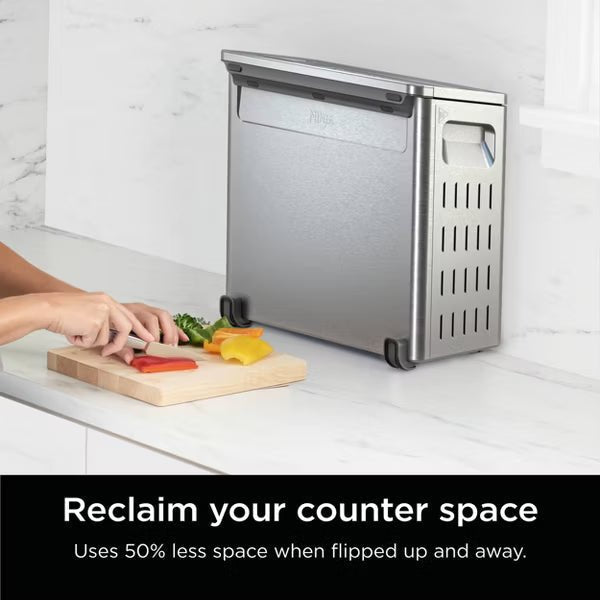 Ninja Flip Toaster Oven & Air Fryer, 8-in-1 Functionality, Flip Up & Away Capability for Storage Space SP151