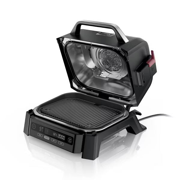 Woodfire Outdoor Grill & Smoker, 4-in-1 Functionality, Authentic Woodfire Flavors, Electric Heat