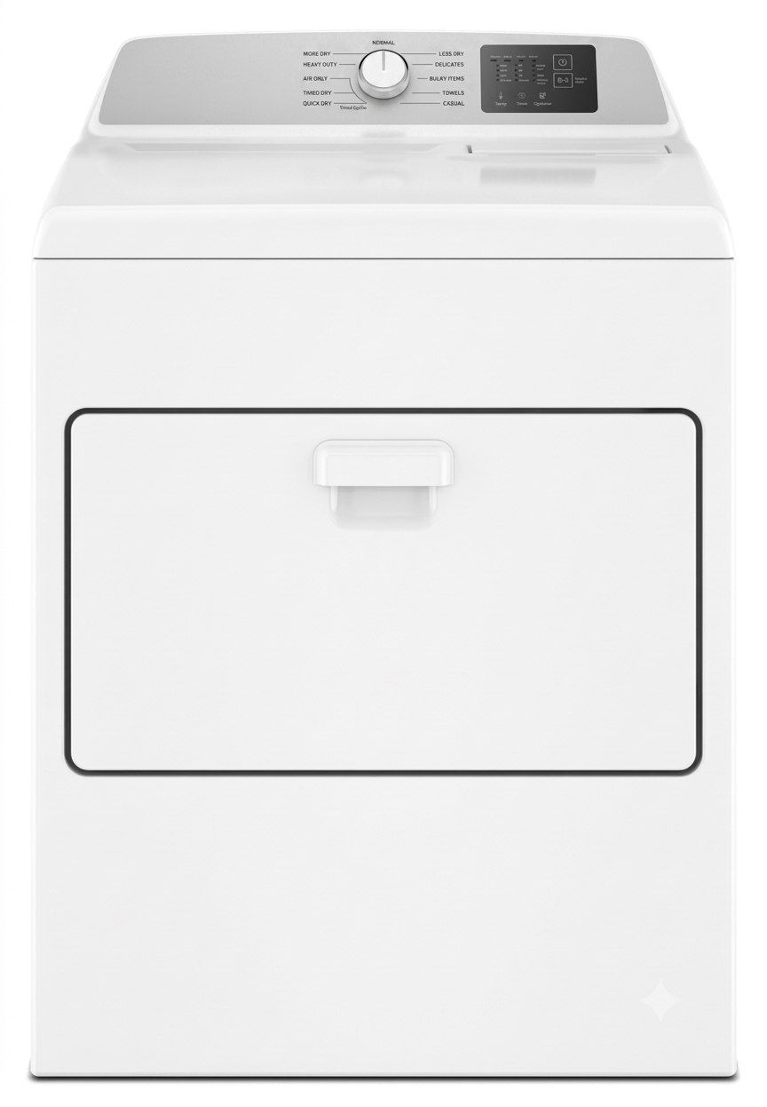 7.0 cu. ft. Gas Dryer with Adaptive Dry - Vented Top Load Matching