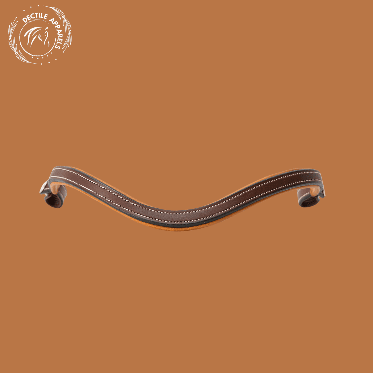 Brown Leather Bridle with Crystal Browband
