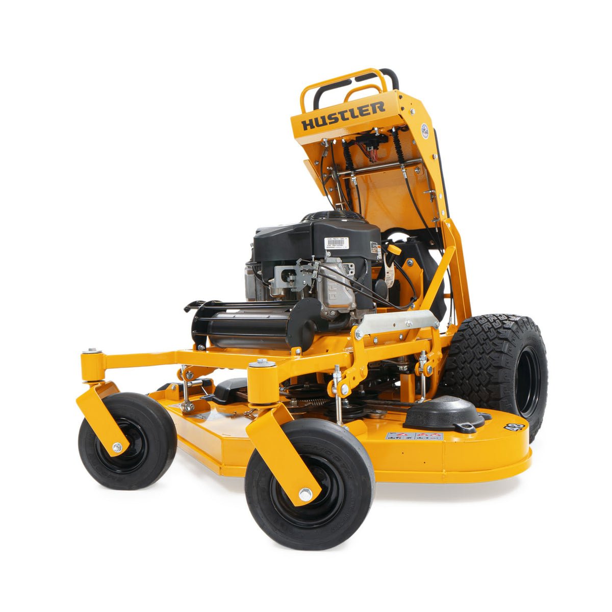 Hustler Surfer Pro 34-Inch Stand-On Mower with 15HP Kawasaki Engine – Professional Lawn Care Equipment