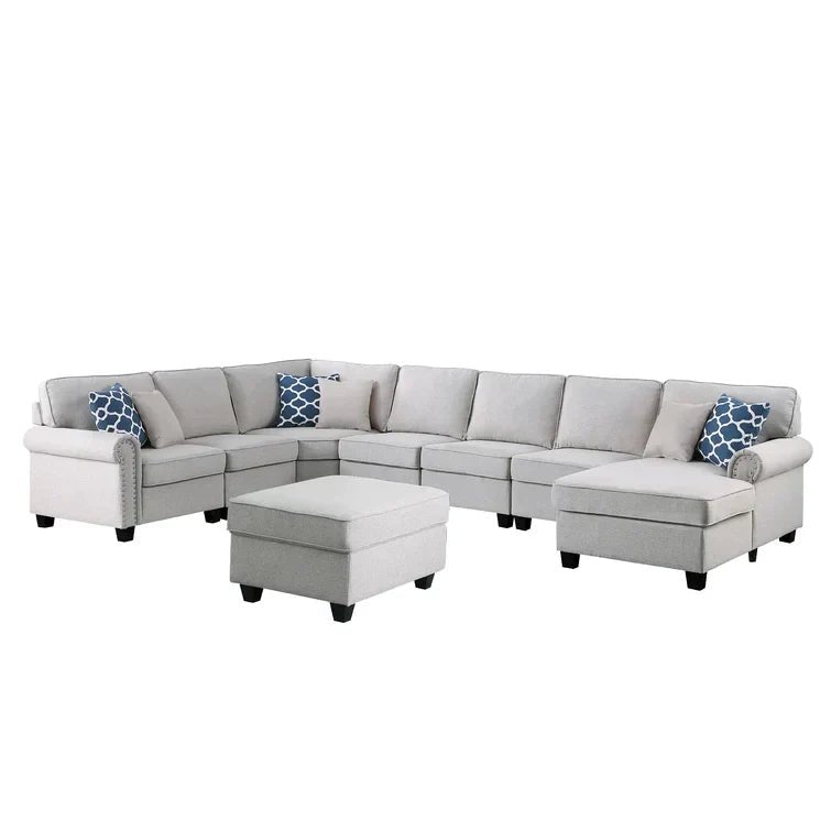 Ketterer 8 - Piece Upholstered Sectional