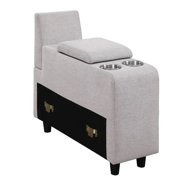 Kettner 136.35" Wide Reversible Modular Corner Sectional with Ottoman