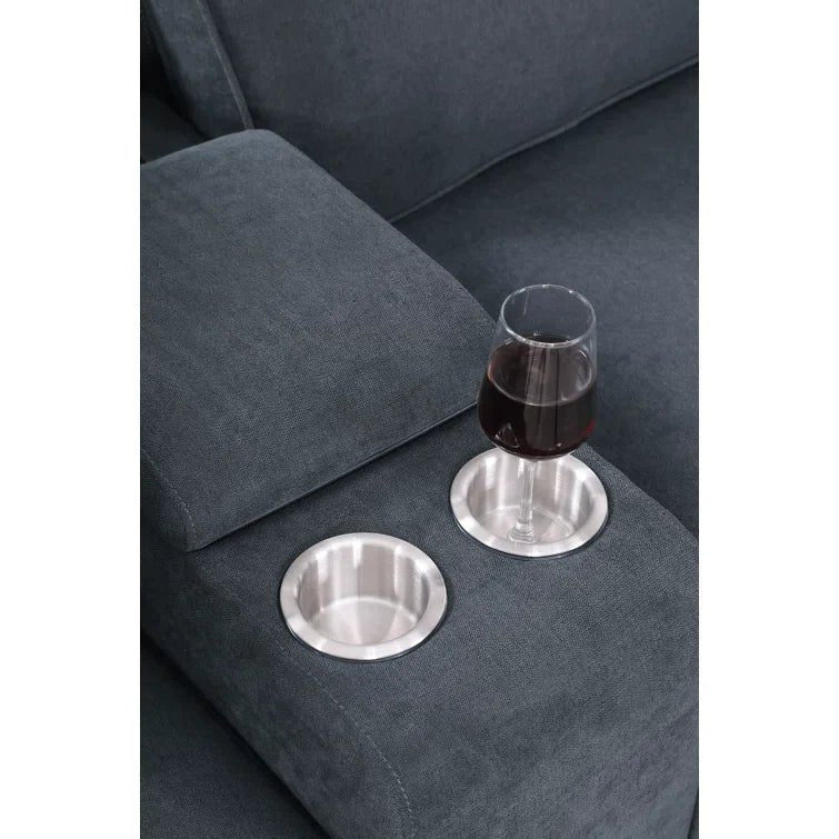 Kettner 136.35" Wide Reversible Modular Corner Sectional with Ottoman
