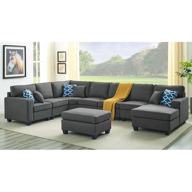 Marsala 8 - Piece Upholstered Sectional