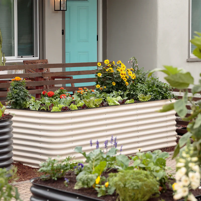 Modular Metal Raised Garden Bed Kit - 29” Tall