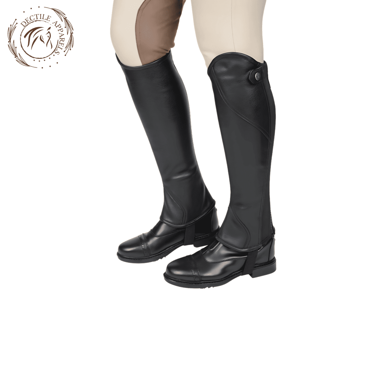 Equestrian Luxe Leather Cowboy Chaps