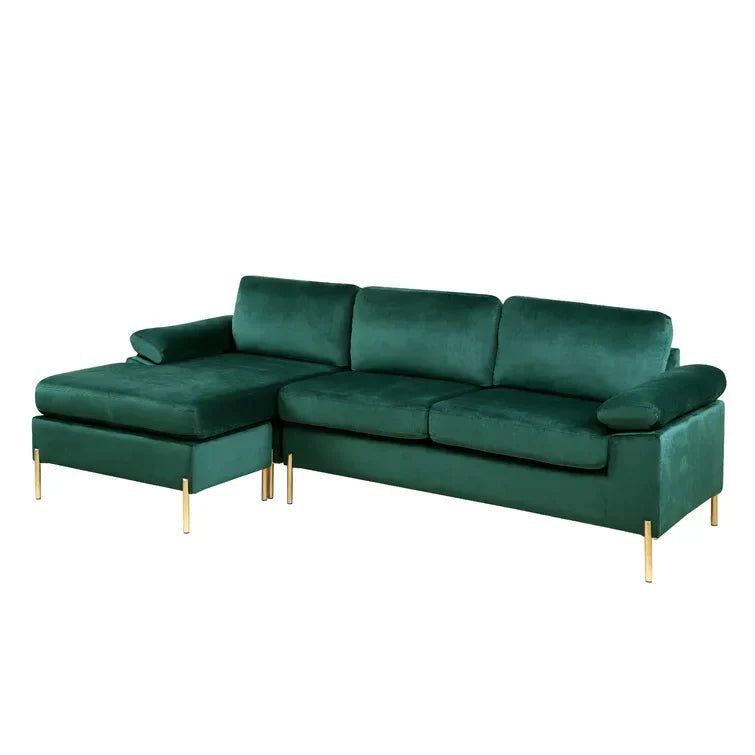 Lian 2 - Piece Velvet Sectional