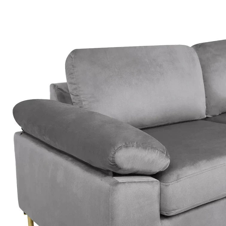 Lian 2 - Piece Velvet Sectional