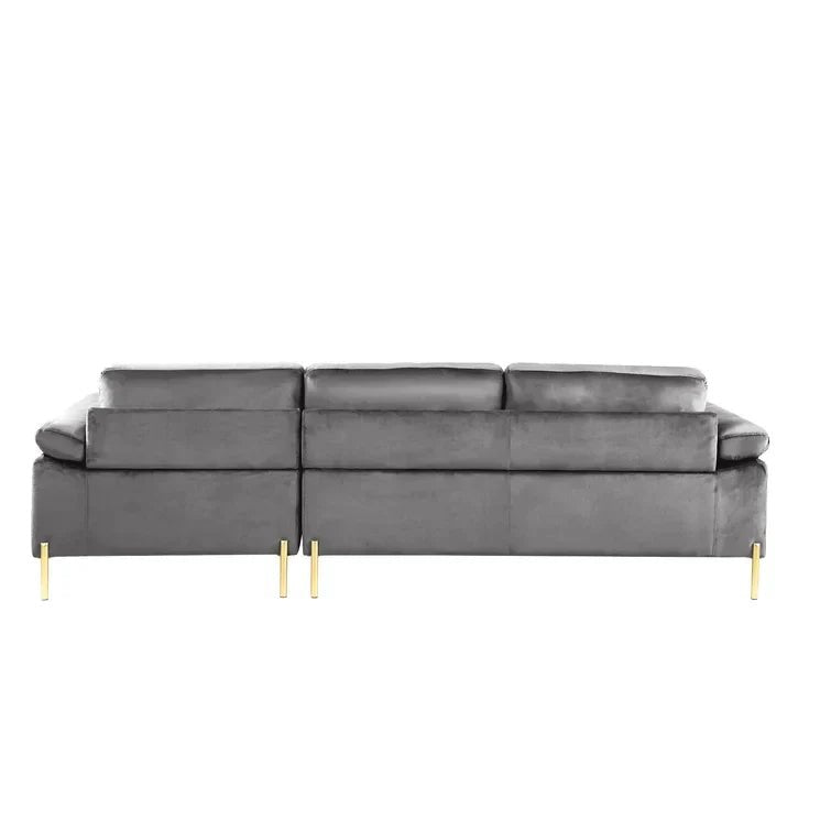 Lian 2 - Piece Velvet Sectional