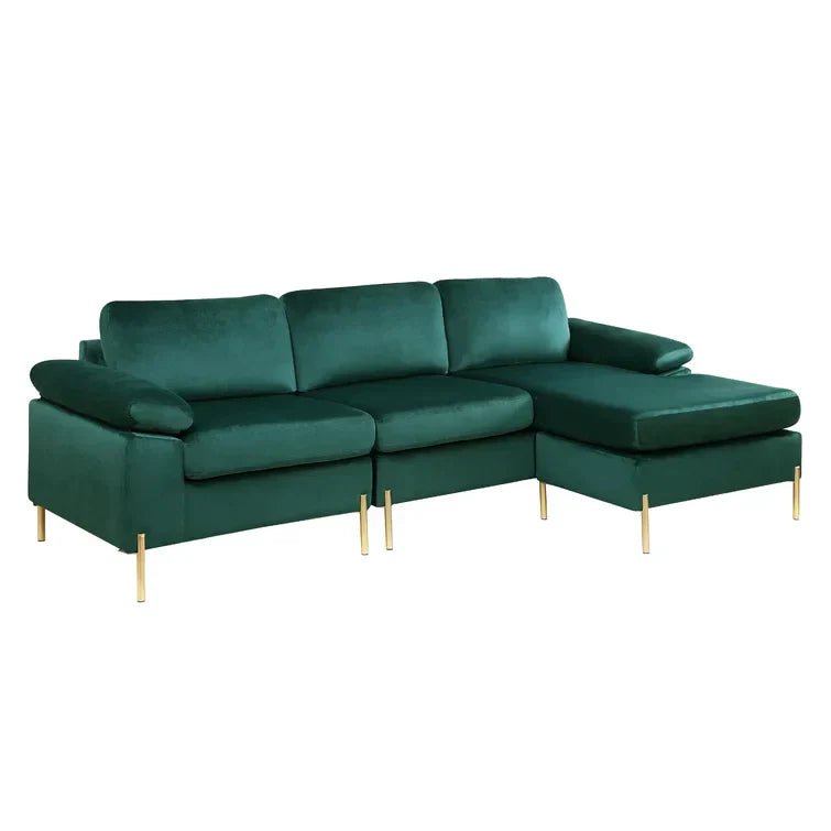 Lian 2 - Piece Velvet Sectional