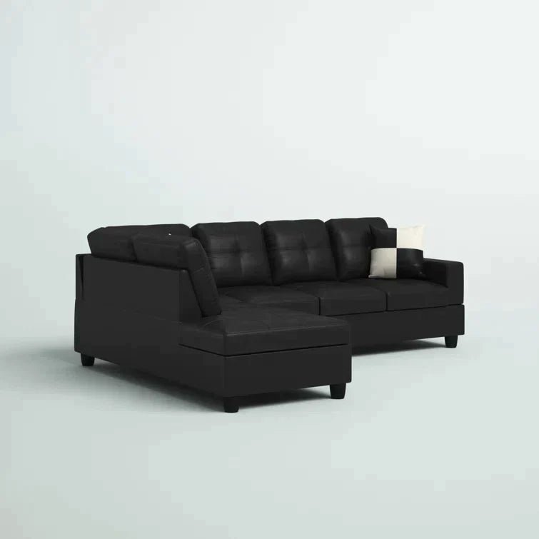Lindle 2 - Piece Faux Leather Sectional