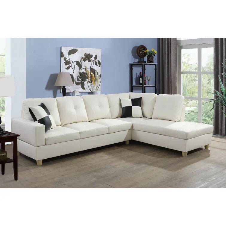 Lindle 2 - Piece Faux Leather Sectional