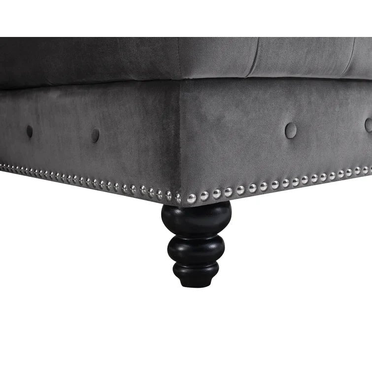Lora 2 - Piece Velvet Sectional