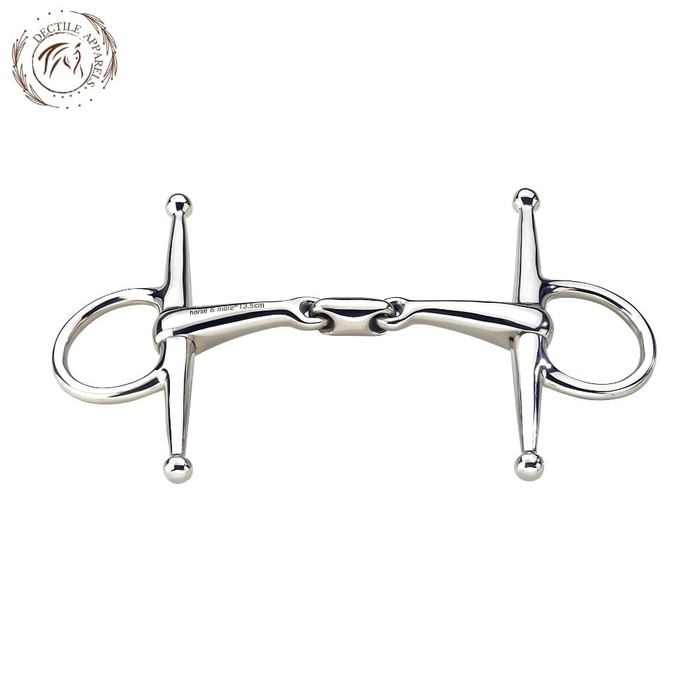 Max-Control Full Cheek Stainlass Steel Bit, Double Jointed
