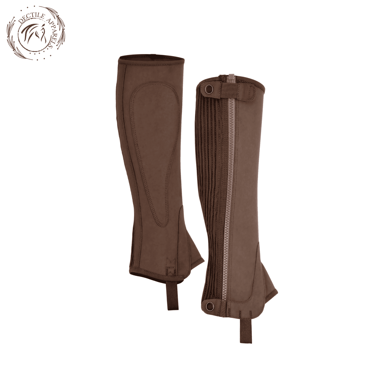 Brown Moretta Amara Half Chaps