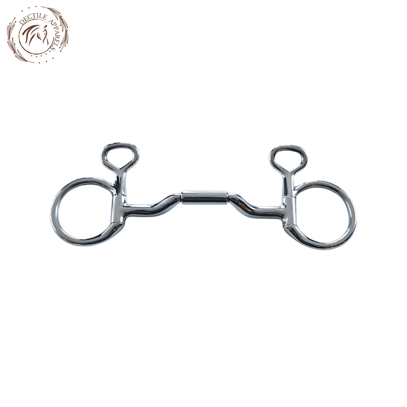 Myler Eggbutt Mullen Low Port Barrel Bit