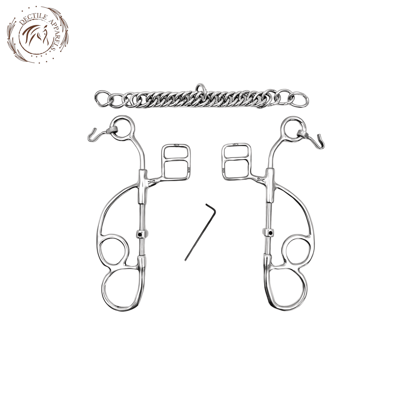 Otto Hackamore Combination Bit