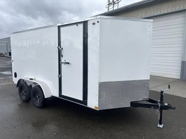 7×14 Enclosed Cargo Trailer – Heavy-Duty Utility Hauler for Equipment &amp; Transport