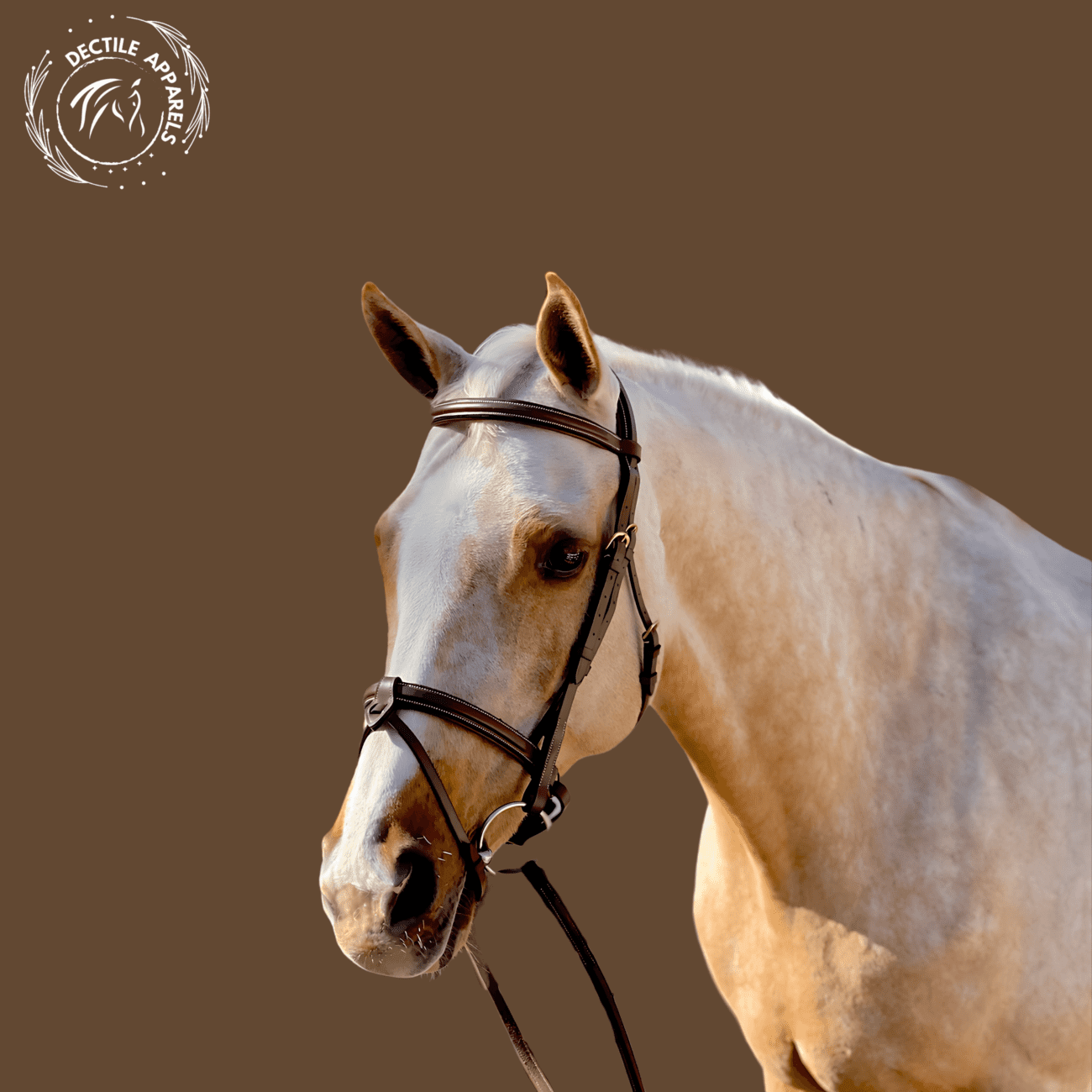 Regal Majesty Brown Leather Bridle