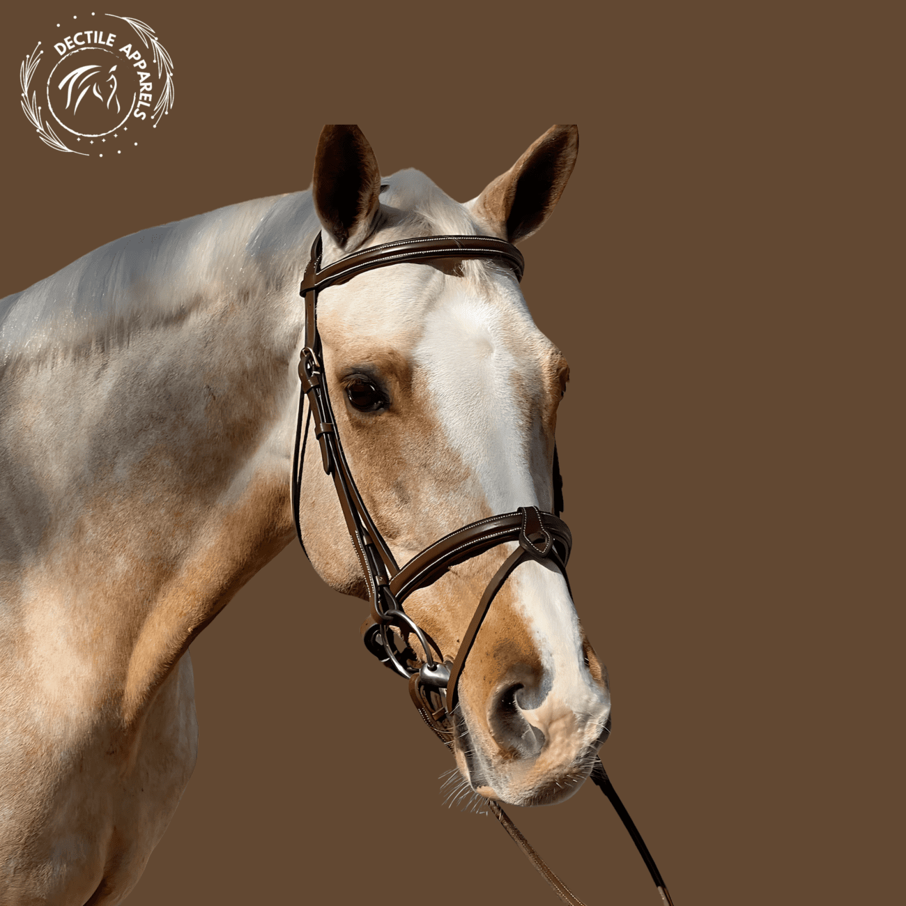 Regal Majesty Brown Leather Bridle