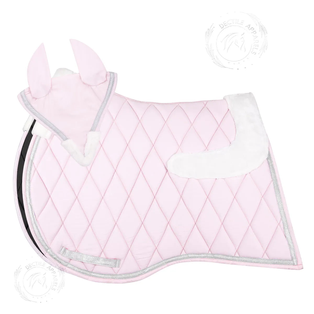 Pink English Saddle Pad Set – Stylish & Comfortable