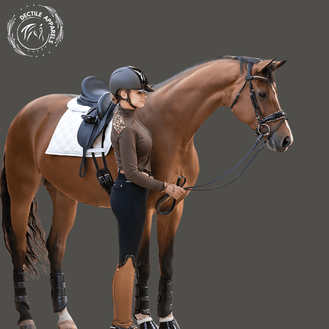 Elite Black Crystal Patent Bridle