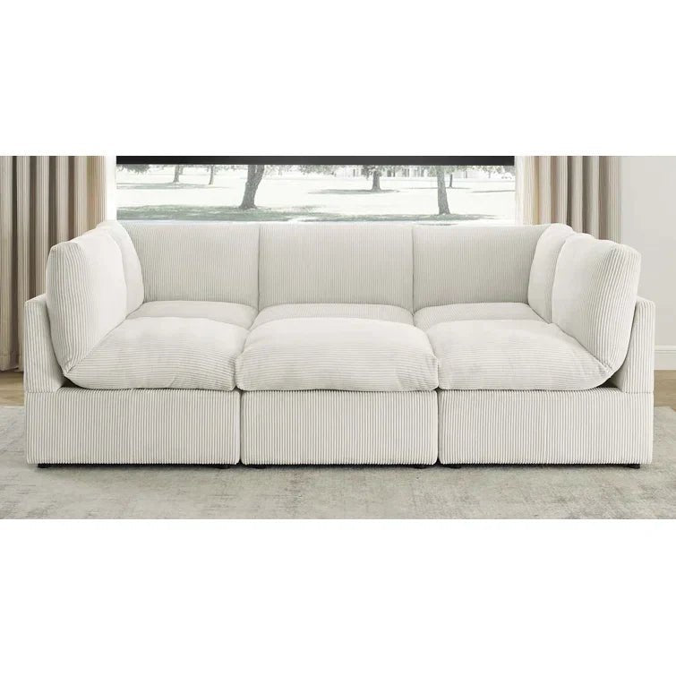 Priyen 98" Wide Symmetrical Modular Corner Sectional