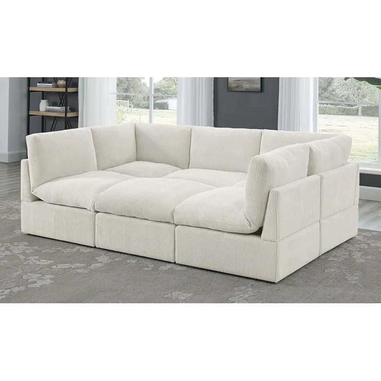 Priyen 98" Wide Symmetrical Modular Corner Sectional