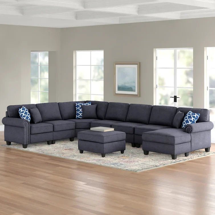 Ketterer 8 - Piece Upholstered Sectional