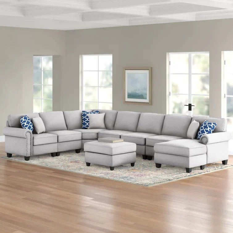 Ketterer 8 - Piece Upholstered Sectional