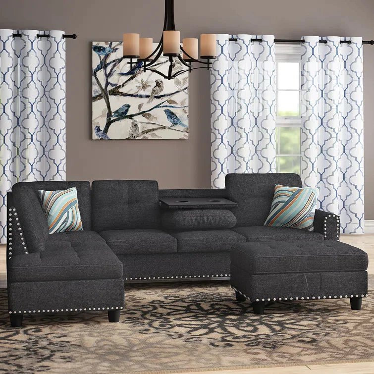 Sciortino 3 - Piece Upholstered Sectional