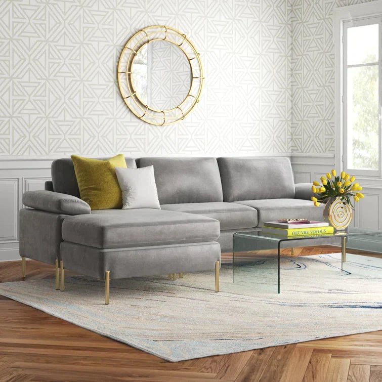Lian 2 - Piece Velvet Sectional