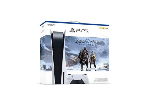 Sony PS5 Blu-ray Edition God of War Ragnarök Bundle – Ultra HD Gaming Console (JPN Plug) CFIJ-10004