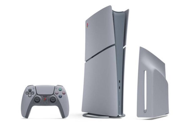 Sony PlayStation 5 PS5 Slim Digital Edition 30th Anniversary Limited Edition Bundle (US Plug)