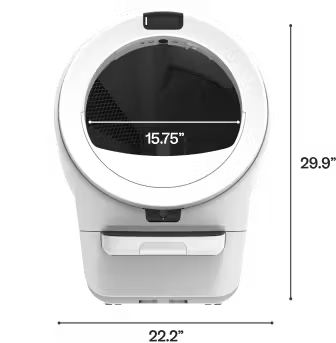 Smart Self-Cleaning Automatic Cat Litter Box with Dual Cameras