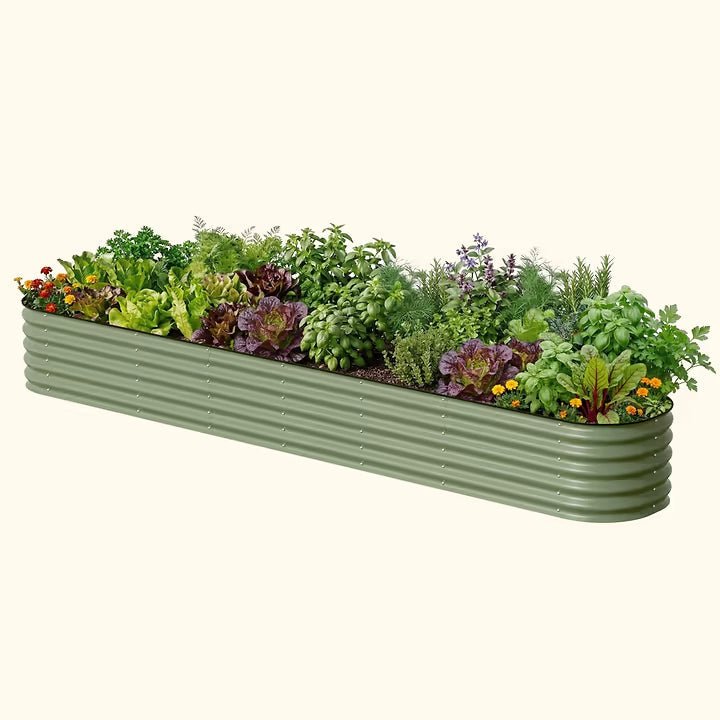 Tall X In 1 Giant Modular Metal Raised Garden Bed Kit