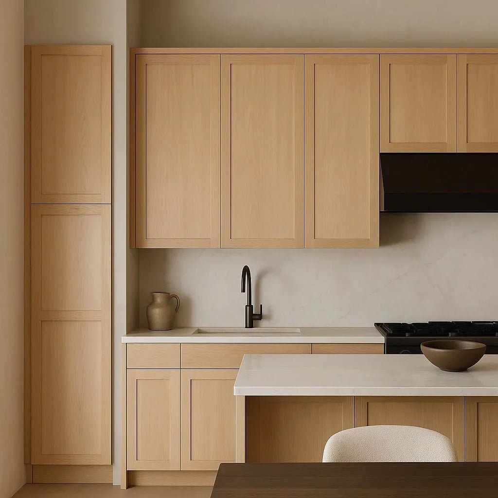 Assemble Pantry Kitchen Cabinet with CLICKREADY Technology