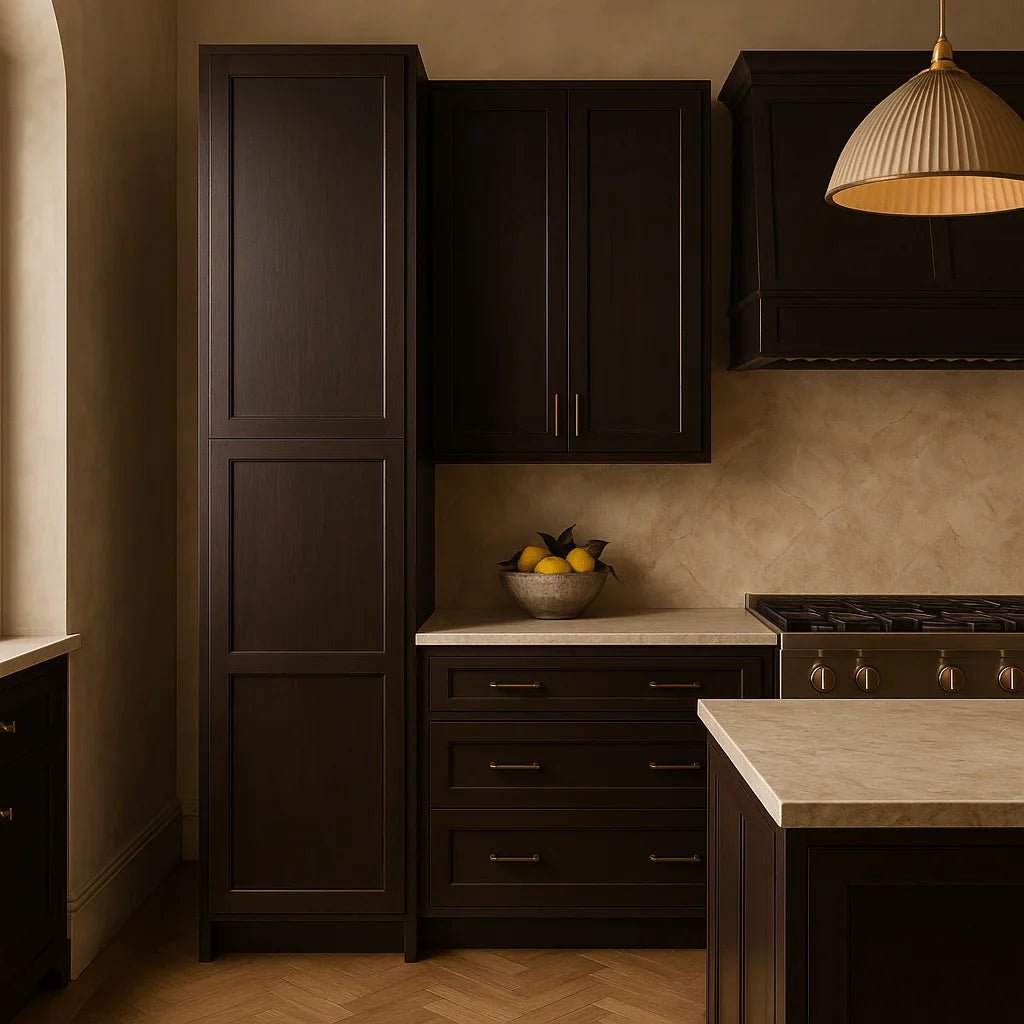 Assemble Pantry Kitchen Cabinet with CLICKREADY Technology